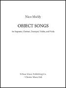 Object Songs Vocal Solo & Collections sheet music cover